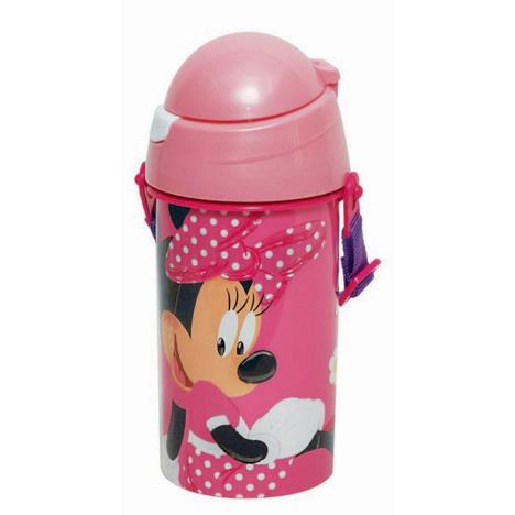 Minnie Mouse 500ml Flip Top Drinks Bottle With Strap £2.99